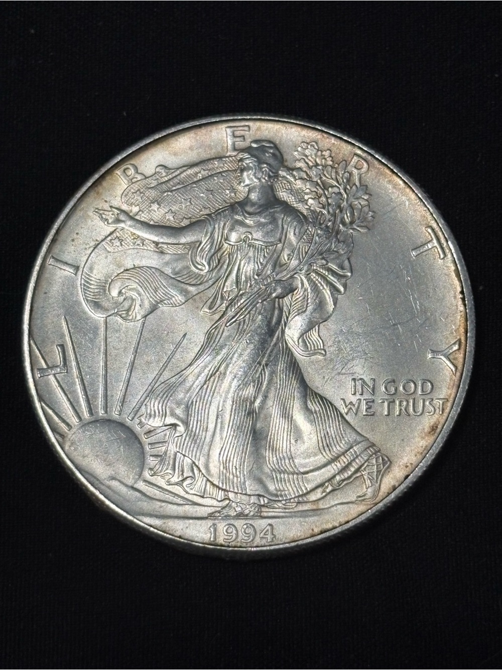 Silver Walking Liberty 1994 Collectible Coin